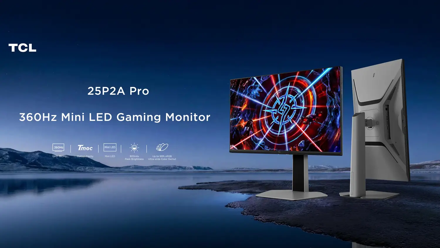 Vlastnosti monitoru TCL 25P2A Pro