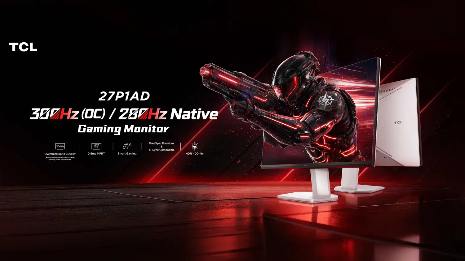 Hern&iacute; monitor TCL 27P1AD