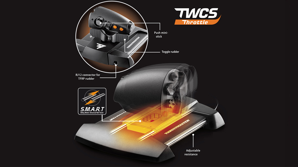 Joystick THRUSTMASTER T.16000M FCS PC