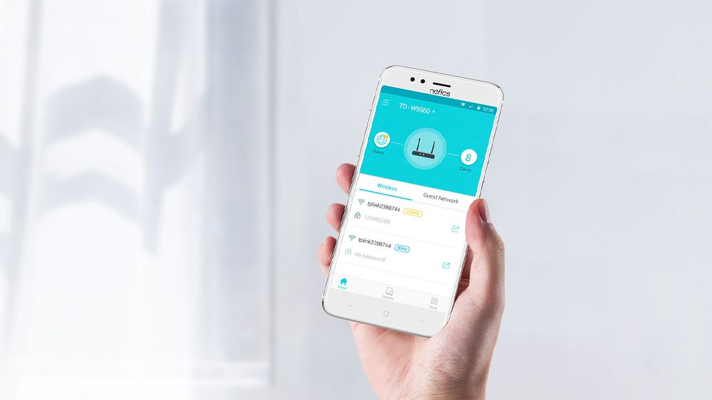 Mobilní telefon s aplikací TP-Link Tether_03