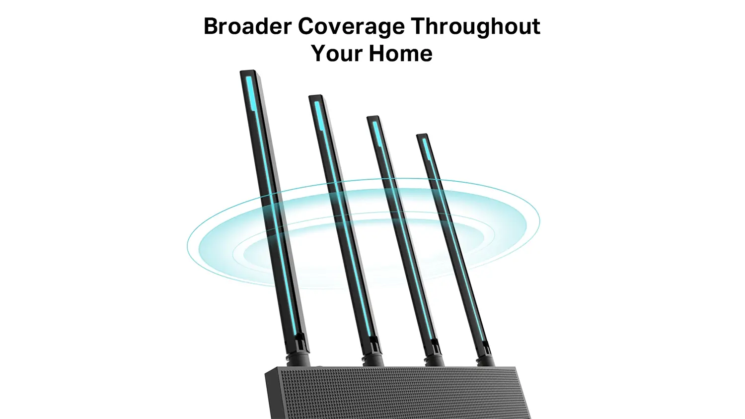 Pohled na wifi sign&aacute;l ze čtyř extern&iacute;ch ant&eacute;n.