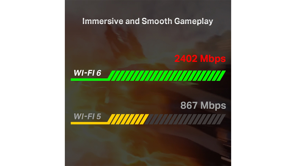 Wi-Fi PCIe adapt&eacute;r TP-Link Archer TX3000E přen&aacute;&scaron;ej&iacute;c&iacute; data vysokou rychlost&iacute; při hran&iacute; online her
