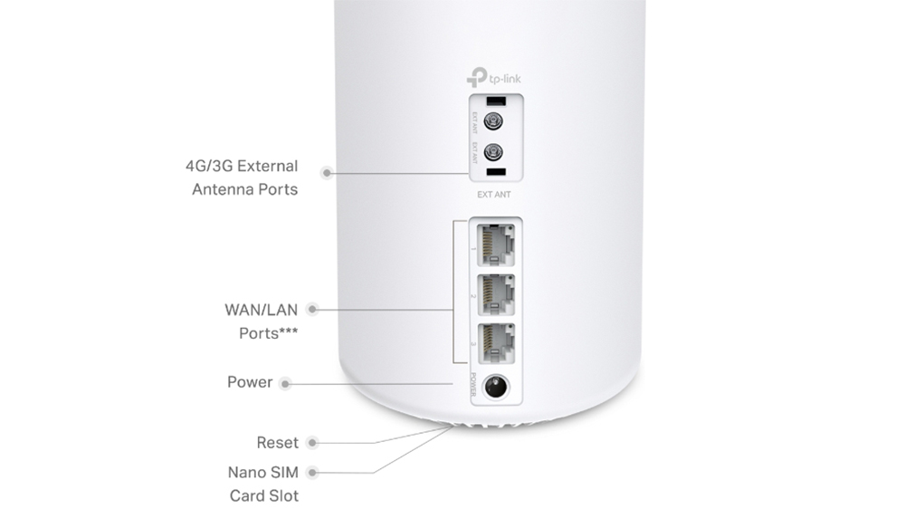 Router TP-Link Deco X50-4G 1-pack s uk&aacute;zkou mobiln&iacute; aplikace Deco zobrazuj&iacute;c&iacute; možnosti zabezpečen&iacute; a spr&aacute;vy s&iacute;tě
