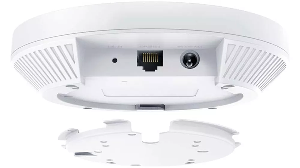 Wi-Fi prístupový bod TP-Link Omada EAP610 AX1800 demonštrujúci technológie beamformingu a OFDMA pre efektívnu správu siete