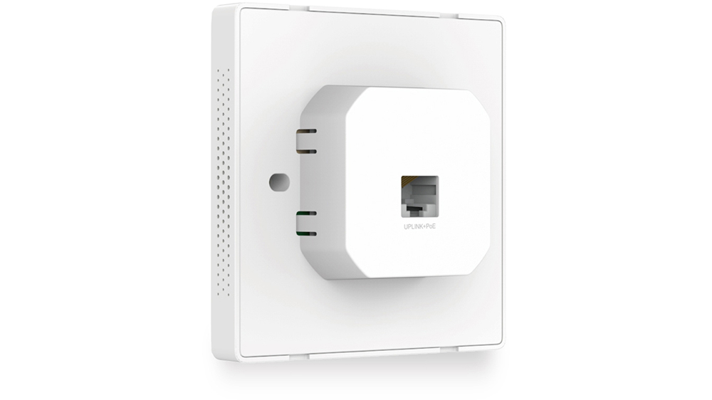 N&aacute;stěnn&yacute; př&iacute;stupov&yacute; bod TP-Link Omada EAP230-Wall AC1200 zn&aacute;zorňuj&iacute;c&iacute; bezpečnostn&iacute; funkce a možnosti spr&aacute;vy přes Omada Controller