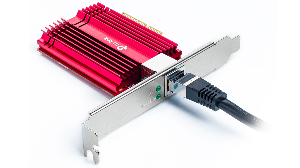 S&iacute;ťov&aacute; karta TP-Link TX401 10 Gigabit PCI Express s detailem na možnosti konfigurace a kompatibilitu