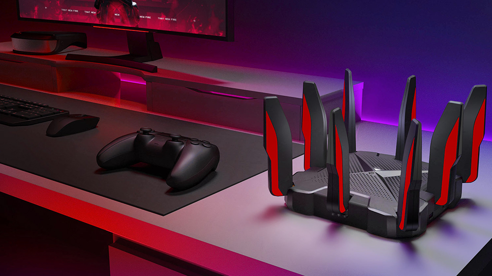 Třípásmový herní Wi-Fi 6 router TP-Link Archer GX90 AX6600