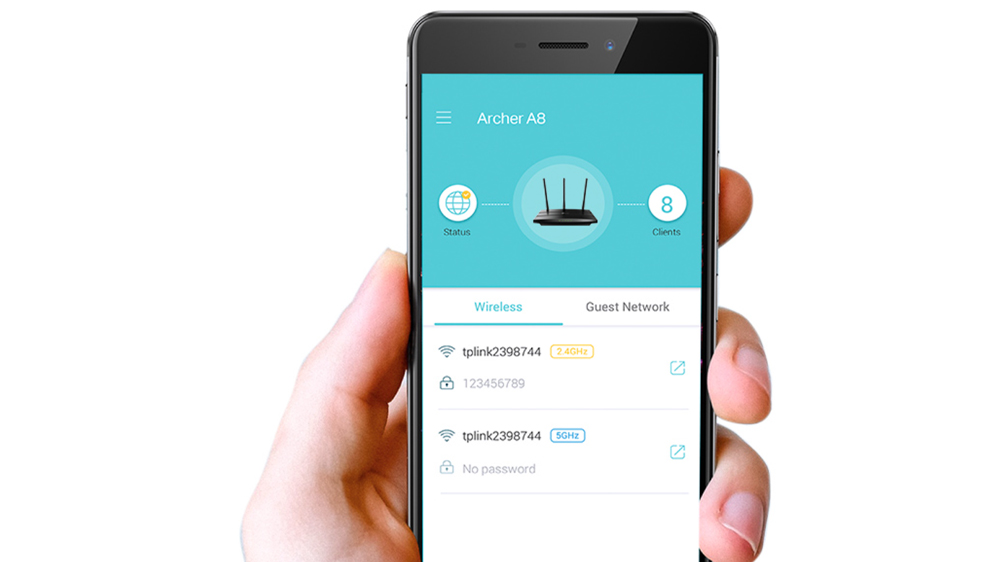 Router TP-link Archer A8, AC1900 MU-MIMO