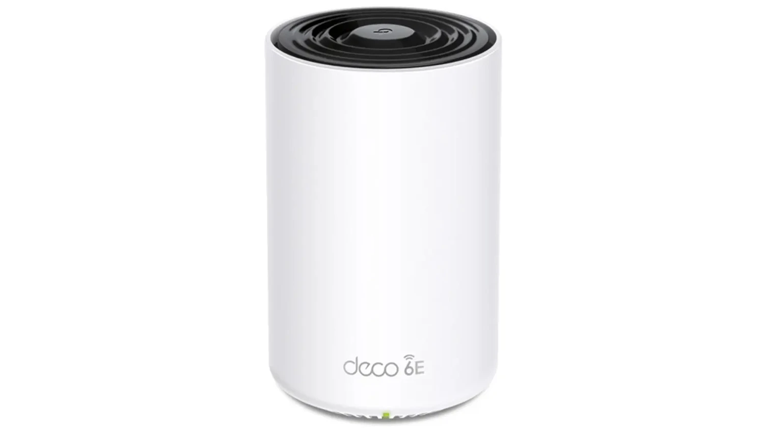Mesh WiFi systém TP-Link Deco XE75 na bílém pozadí