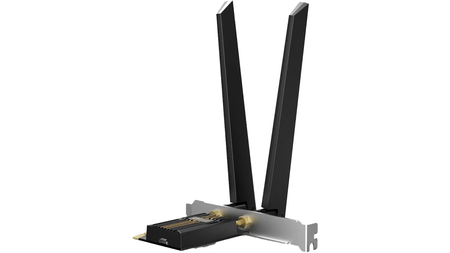 PCIe adapt&eacute;r TP-Link Archer TBE552E s n&iacute;zkoprofilov&yacute;m drž&aacute;kem