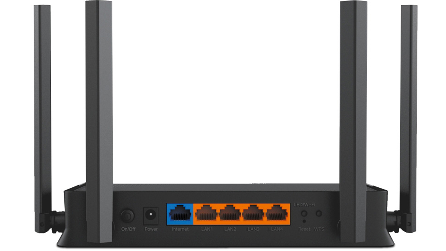 Tp-Link Archer BE220 ze zadn&iacute; strany