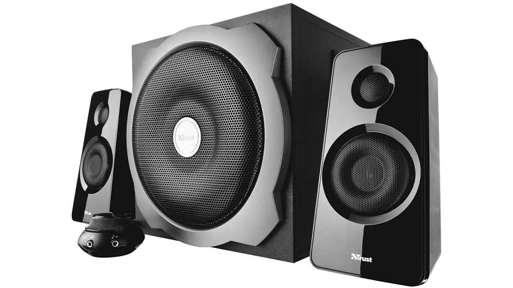 Reproduktory Trust Tytan Subwoofer Speaker Set 2.1 Black_01