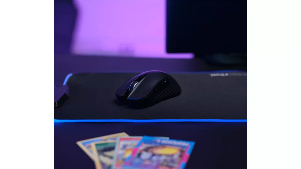 Herná myš Trust GXT 923 Ybar Black s viditeľným RGB podsvietením a programovateľnými tlačidlami pri hernom použití