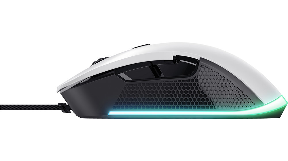 Herní myš Trust GXT 922W YBAR Gaming s viditelným RGB podsvícením a programovatelnými tlačítky