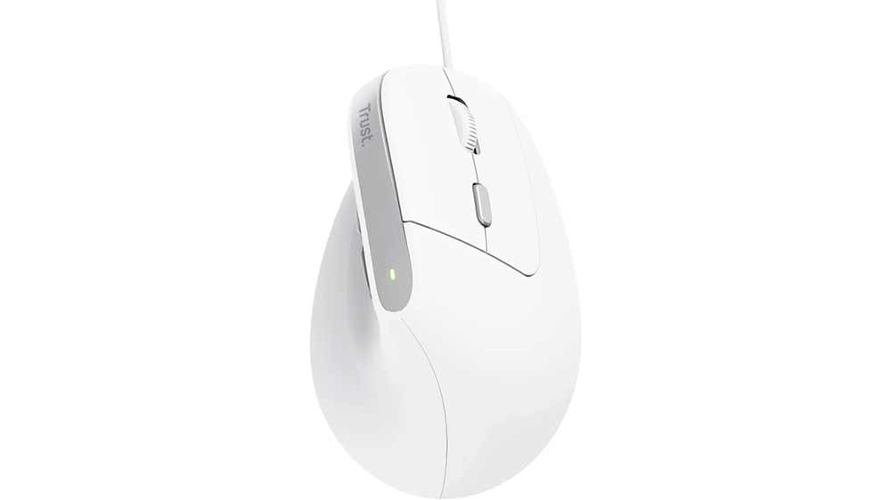 Ergonomická myš Trust Bayo II White_01
