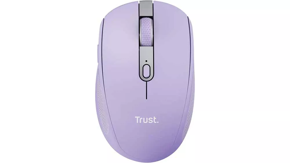 Bezdrôtová myš Trust Ozaa Compact Multi-Device Wireless Mouse Fialová_01