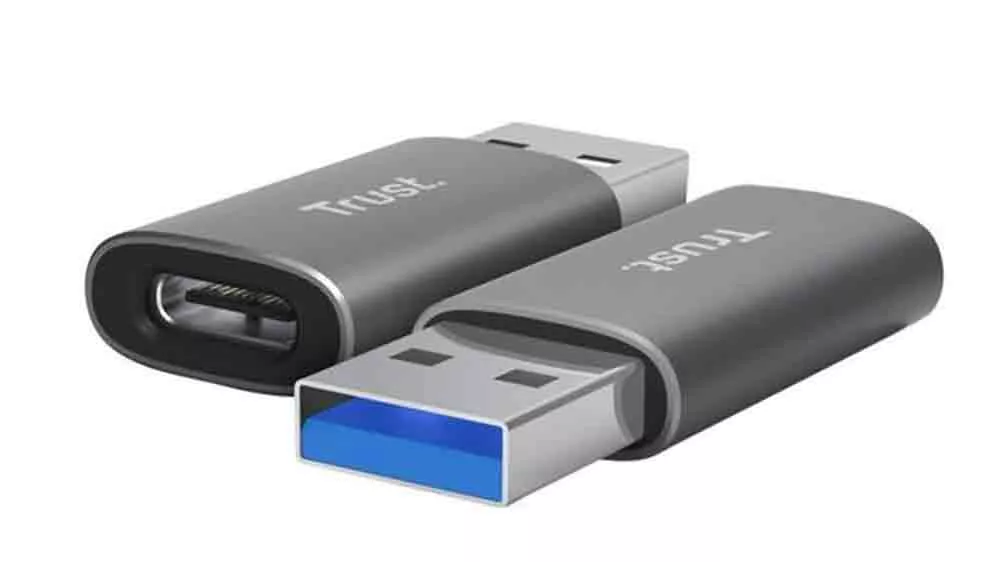 Adaptér USB-A na USB-C TRUST Calyx, 2 ks_01