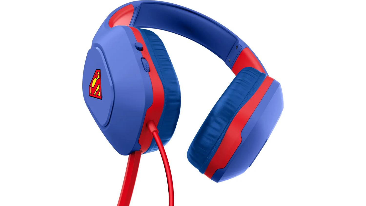 Hern&iacute; sluch&aacute;tka TRUST GXT 415SM Zirox Superman detail ovl&aacute;d&aacute;n&iacute;