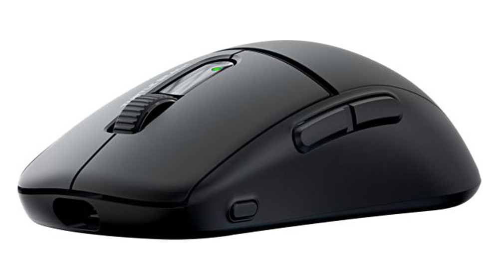 Myš Turtle Beach Burst II Air black odhalující vnitřní konstrukci s TITAN optickými spínači a programovatelnými tlačítky