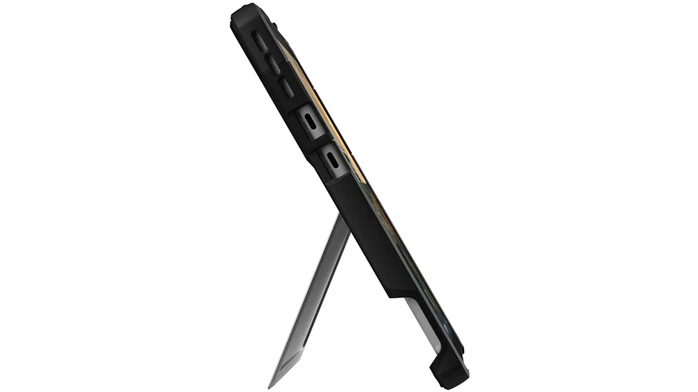 Pouzdro na tablet W/STRAP SURFACE PRO 9 UAG z boku na stojánku_03