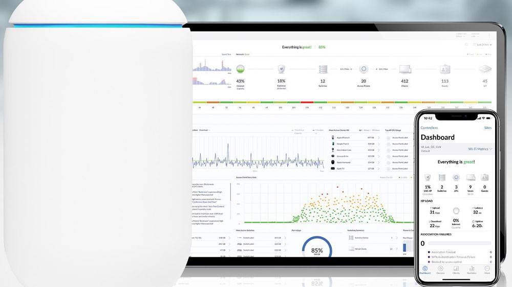Komplexní řešení Dualband Unifi Ubiquiti Dream Machine_02