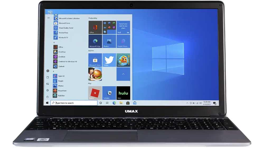 Notebook UMAX VisionBook 15WU-i3 Gray_01