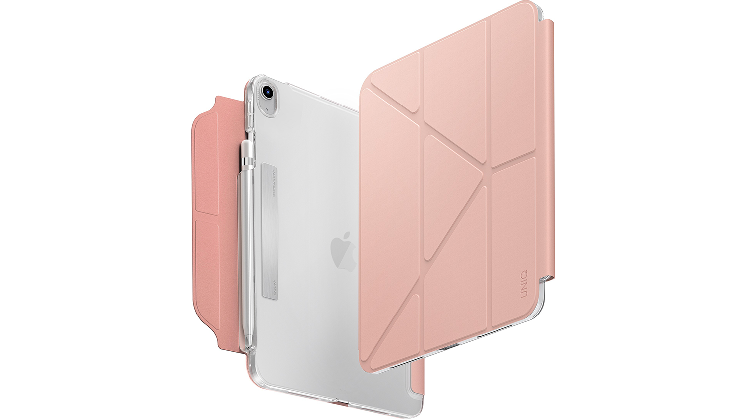 Pouzdro pro iPad Uniq Camden Click 2025 Blush