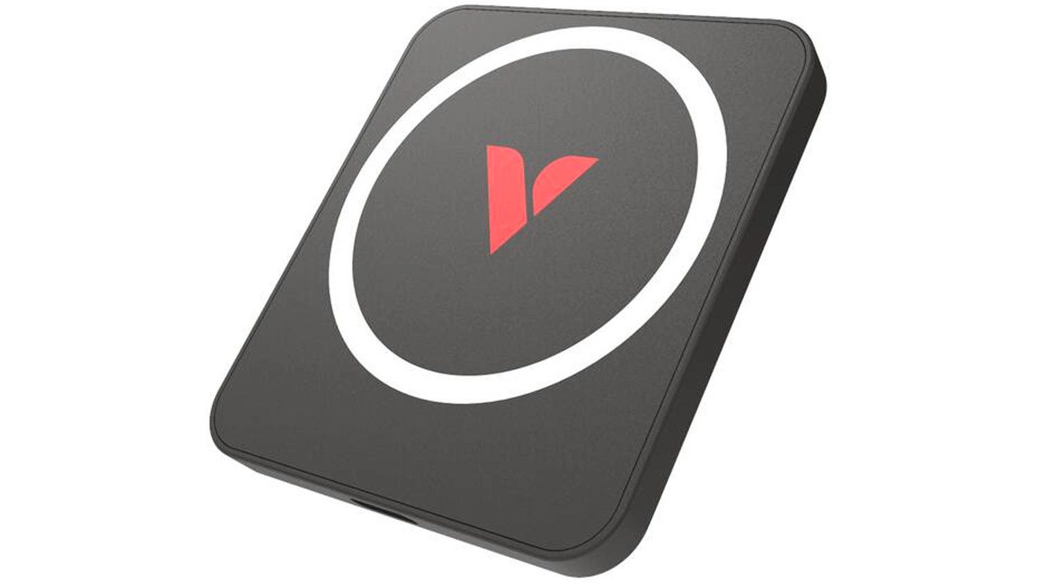 Extern&iacute; SSD Verbatim 32060 SnapBack 512GB čern&yacute; horn&iacute; pohled