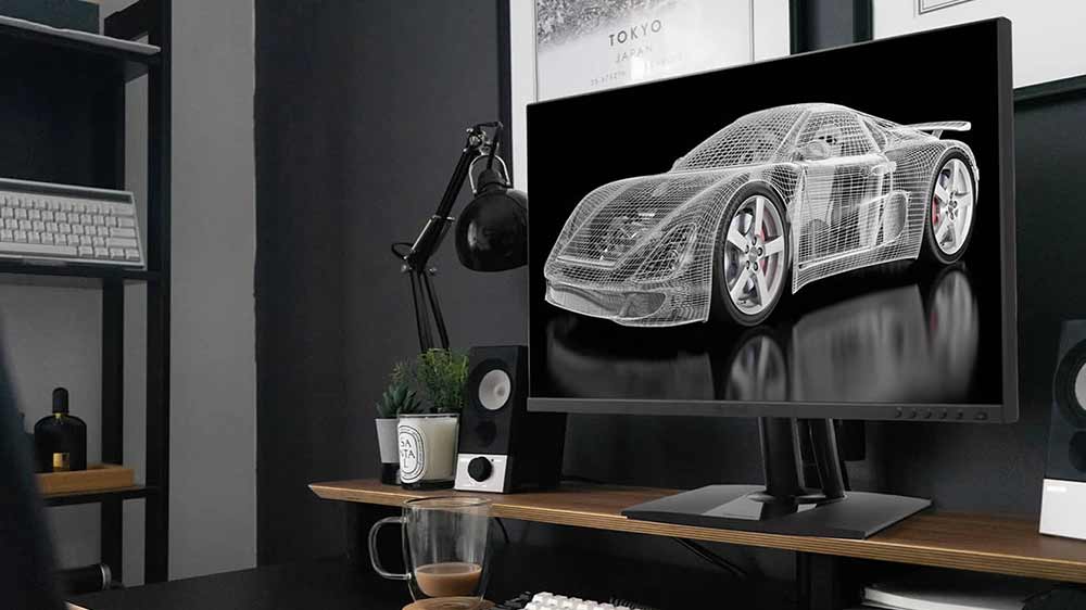 Monitor VIEWSONIC VP3256-4K na pracovn&iacute;m stole _03