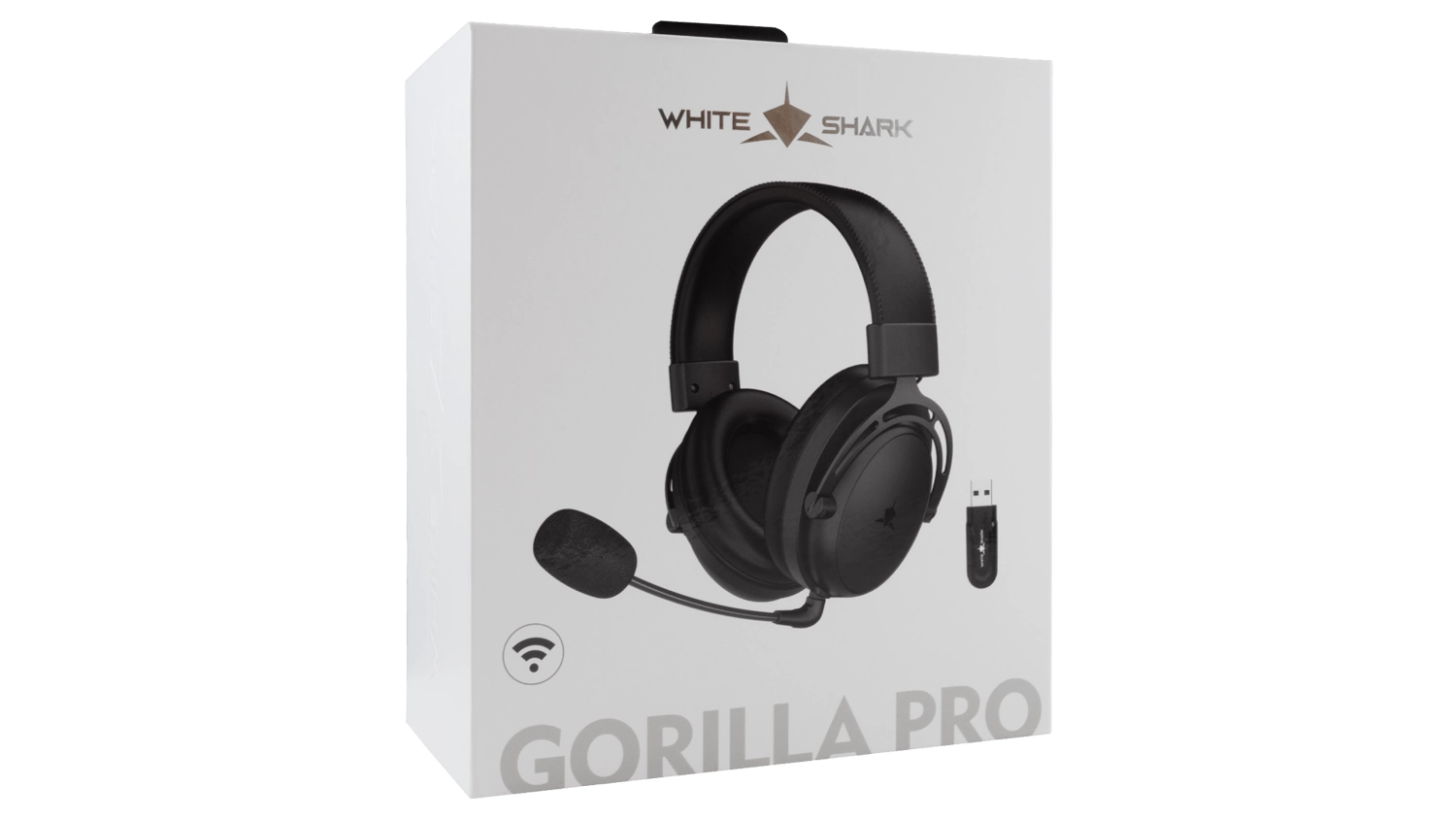 Herné slúchadlá White Shark Gorilla Pro WGH-2443 v škatuli