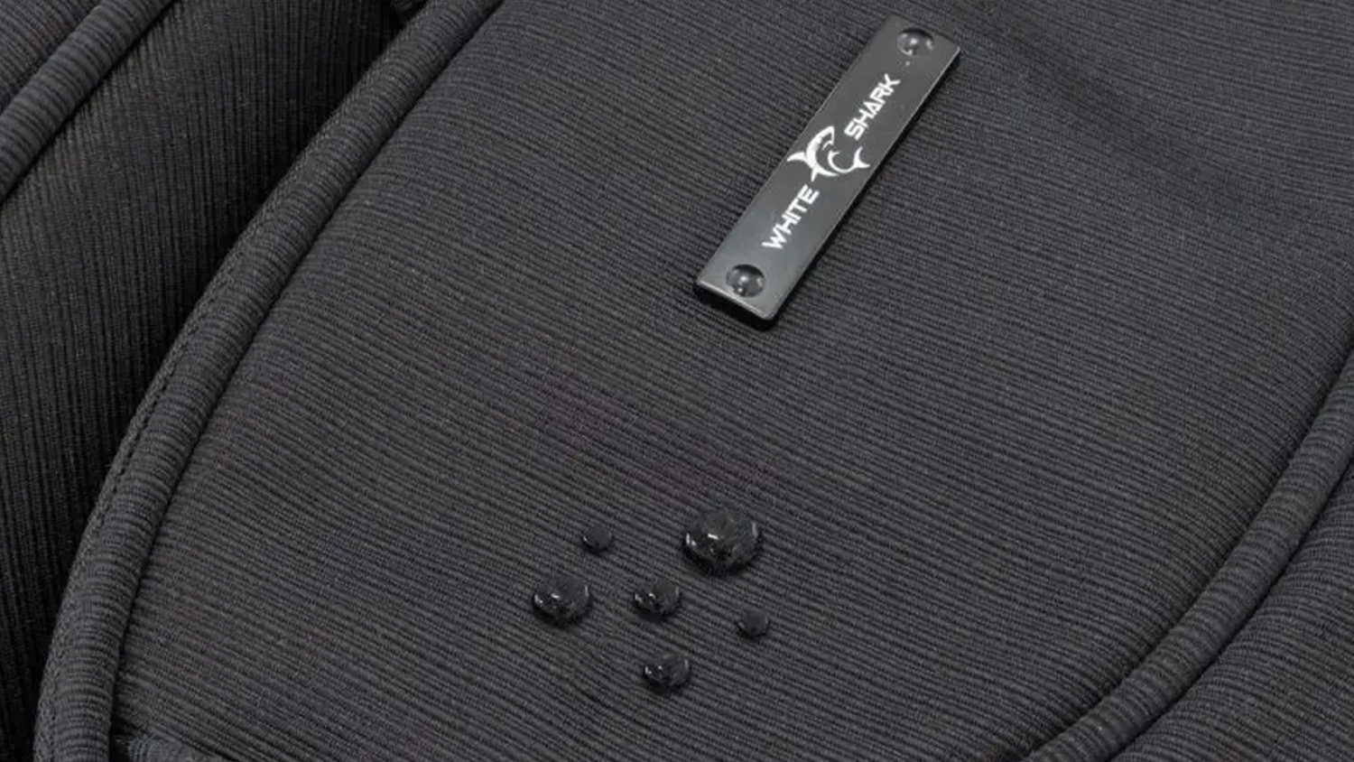 Batoh na notebook White Shark COMMANDER Black detail