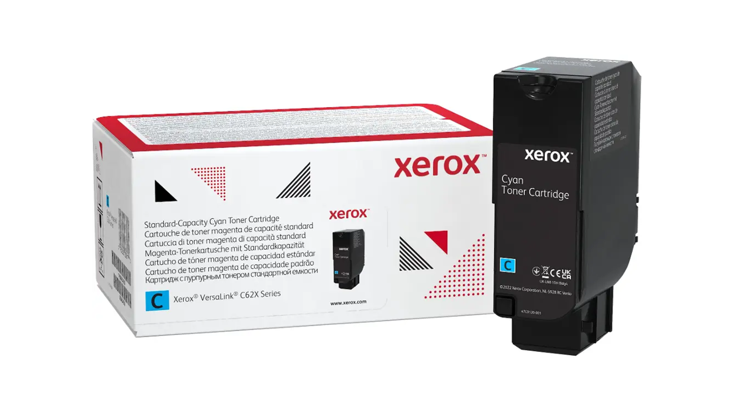 Toner Xerox C625 006R04621 Cyan