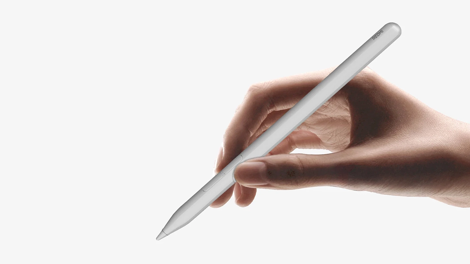Ruka drží stylus Xiaomi REDMI Smart Pen 1S bílý