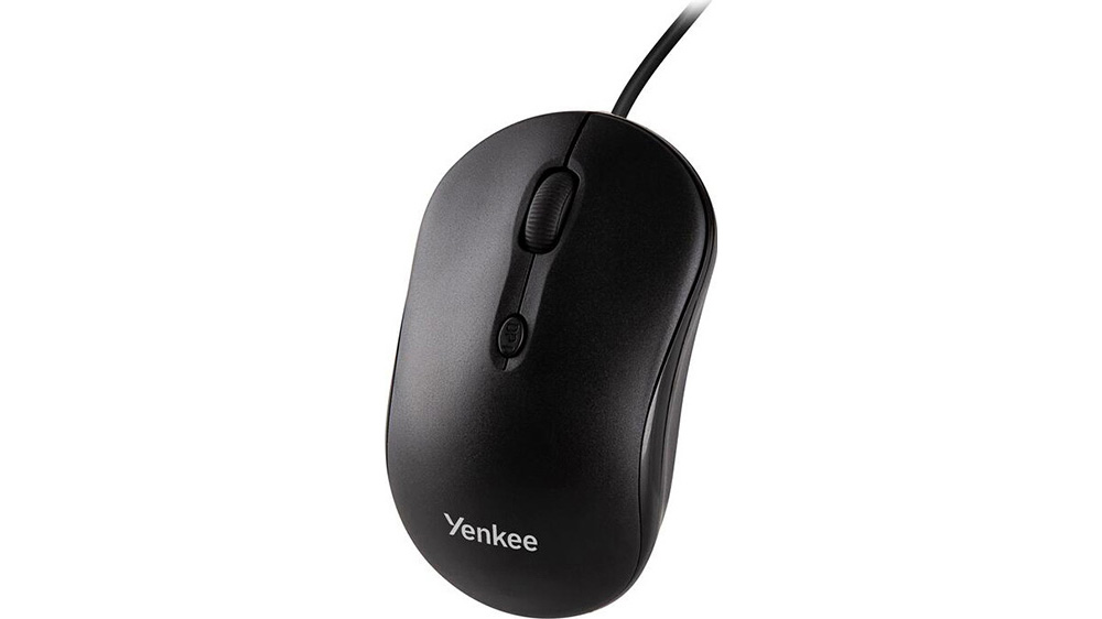 Pohled na myš Yenkee Air YKM 1007CS demonstrující robustní konstrukci.