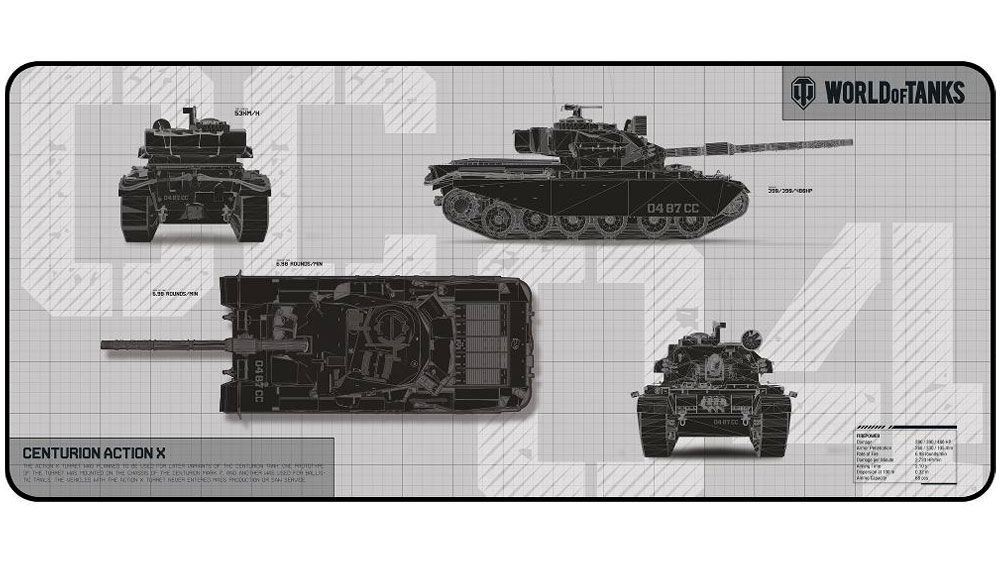 Herní podložka pod myš YENKEE YPM WT90 DEFENDER_01