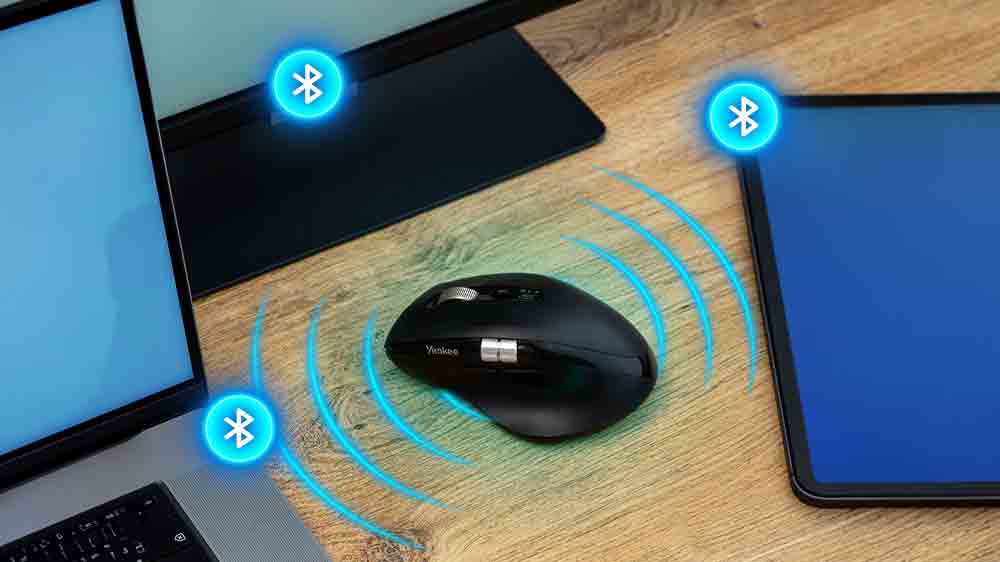 Propojen&iacute; nab&iacute;jec&iacute; my&scaron;i SPIN Yenkee YMS 2095B se 3 zař&iacute;zen&iacute;mi _03