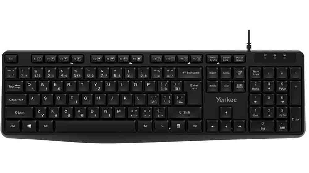 USB klávesnice ENTER Yenkee YKB 1003CS_01