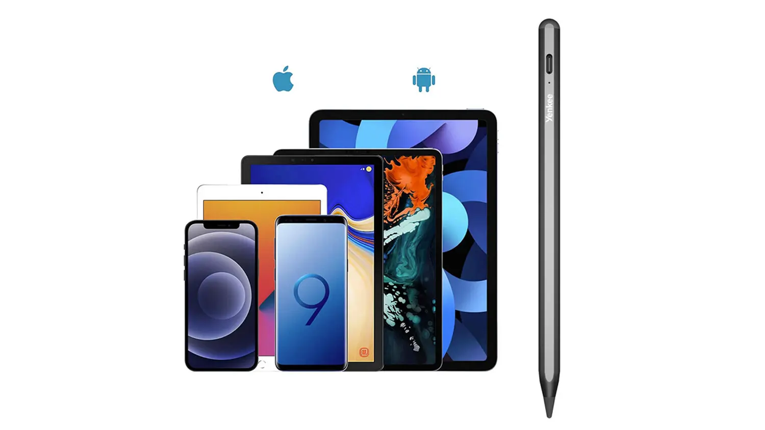 Kompatibilita stylusu Yenkee YTP A1 GY s iOS a Androidem