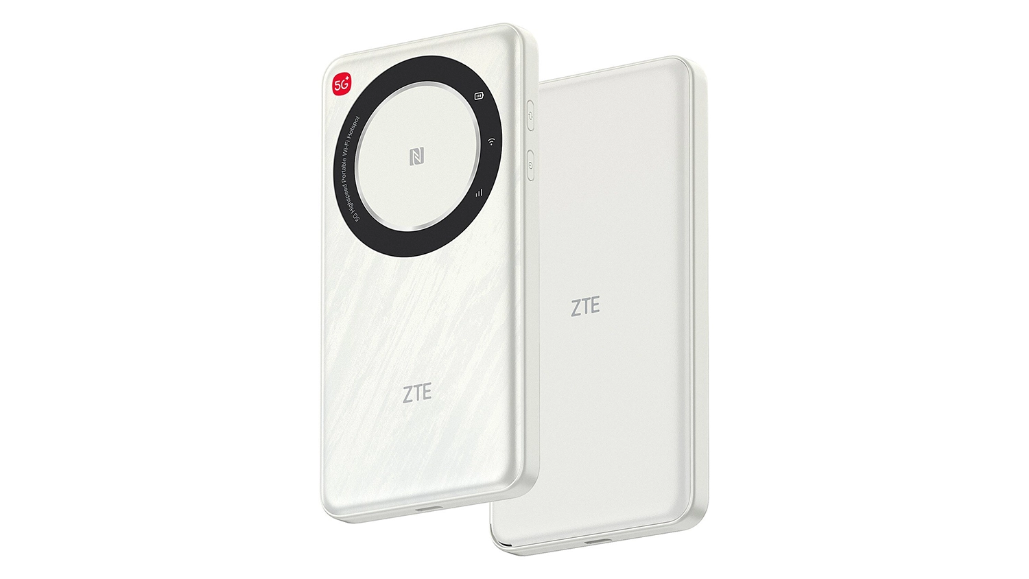 Wi-Fi router ZTE &ndash; pohled zepředu a zezadu