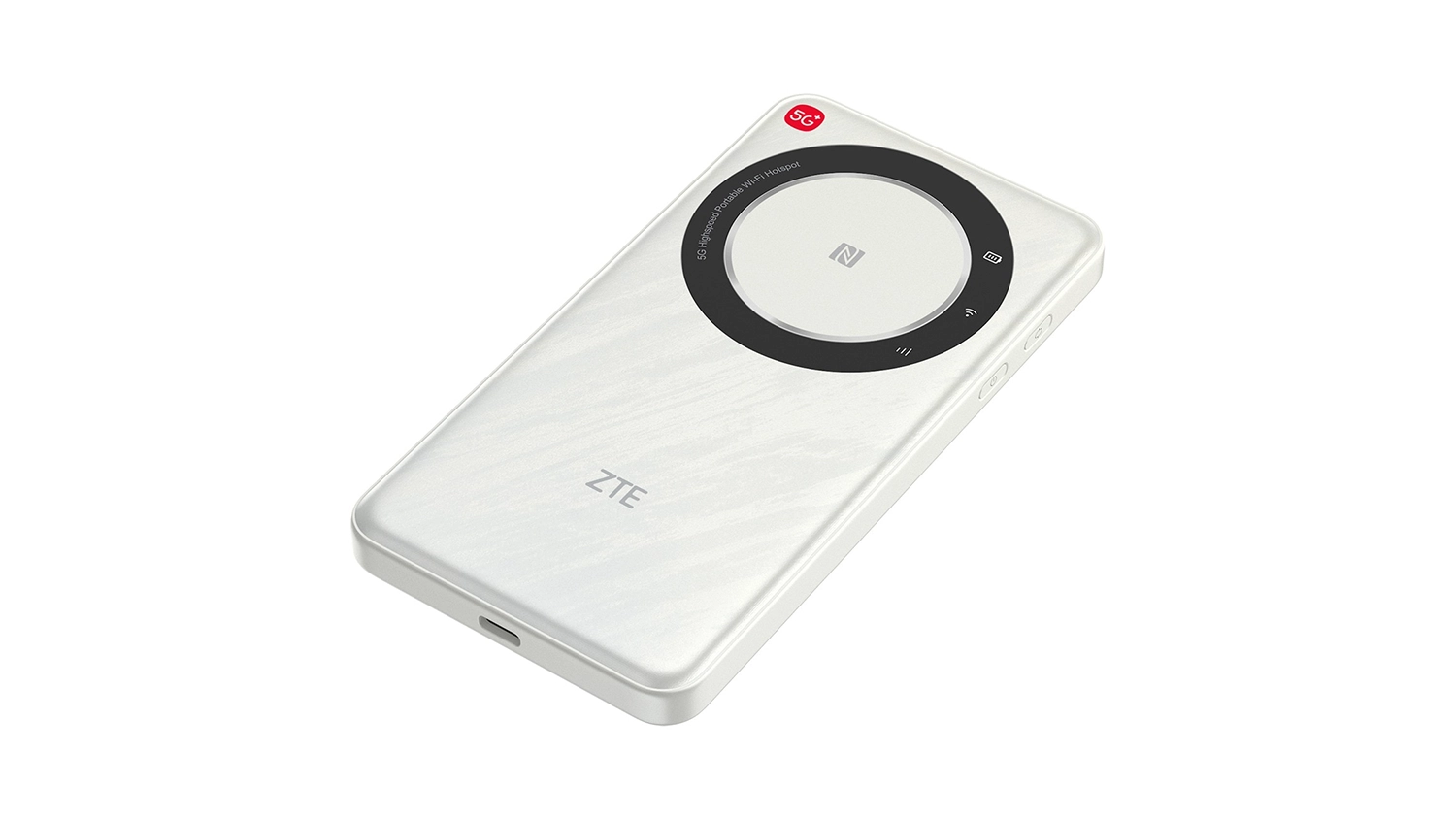 Wi-Fi router ZTE &ndash; detail portu a tlač&iacute;tek