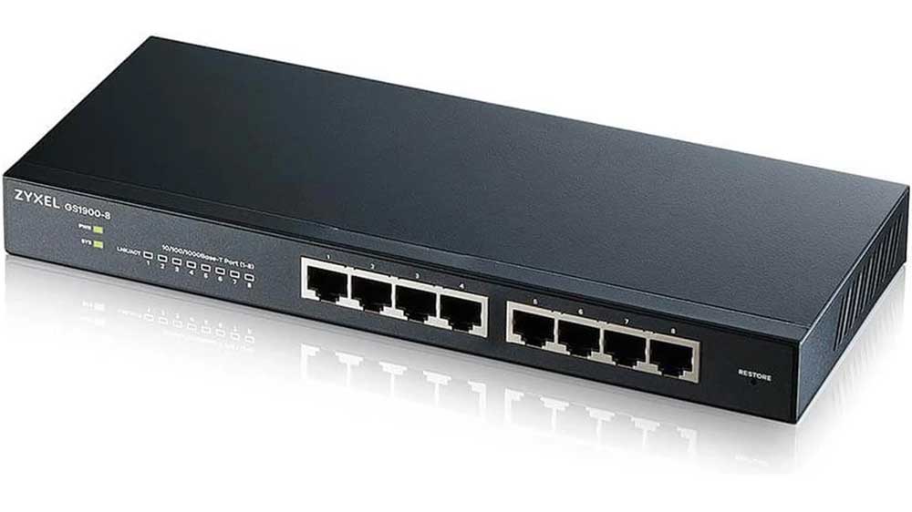 Switch Zyxel GS1900-8_01