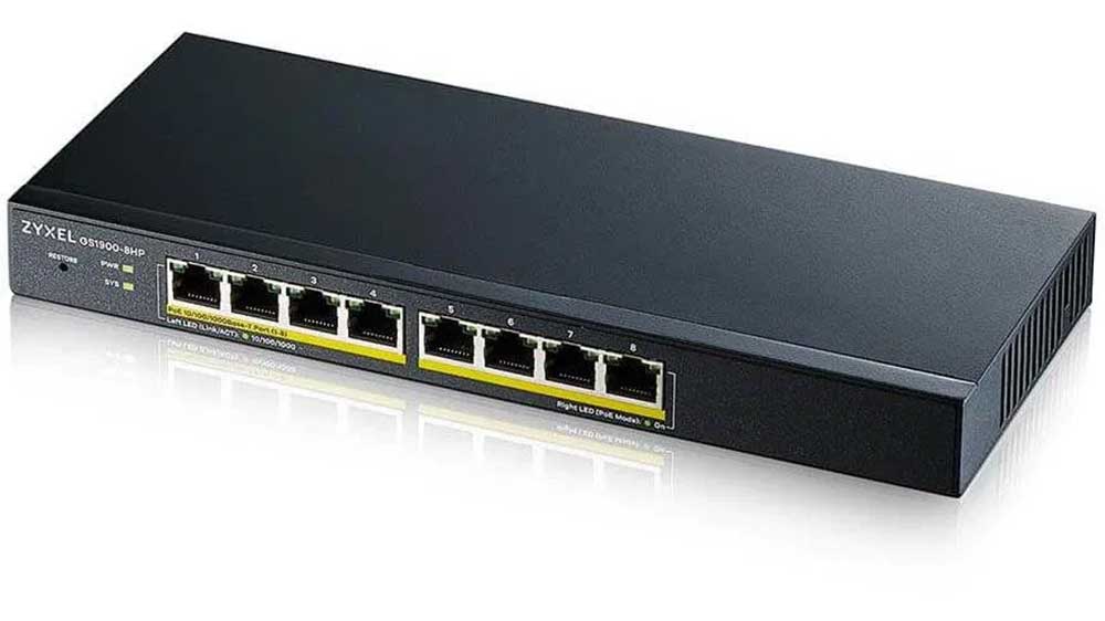 Switch Zyxel GS1900-8HP_01