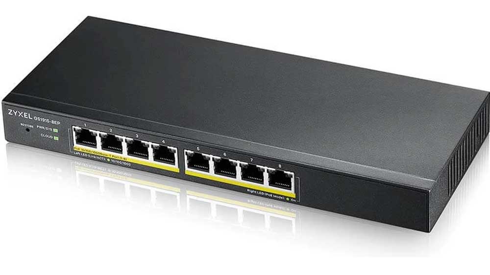 Switch Zyxel GS1915-8EP_01