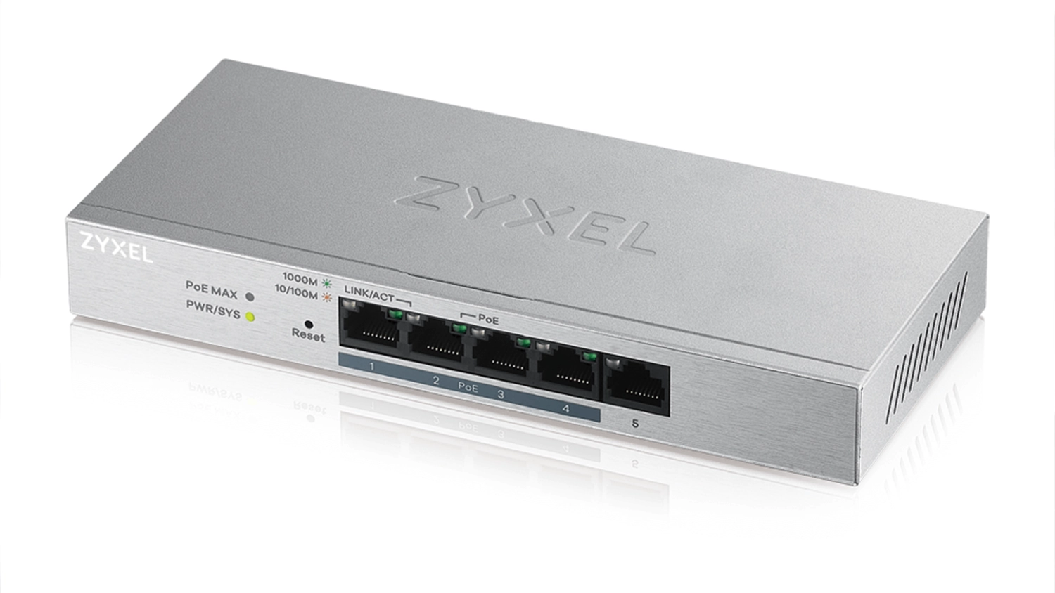 Switch Zyxel GS1200-5HP PoE v2