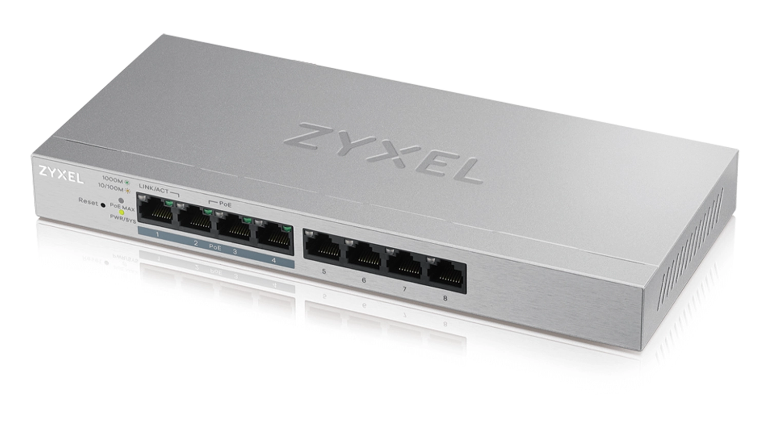 Switch Zyxel GS1200-8HP PoE v2
