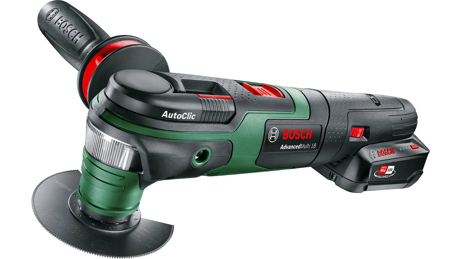 Akumul&aacute;torov&eacute; multifukčn&iacute; n&aacute;řad&iacute; Bosch AdvancedMulti 18