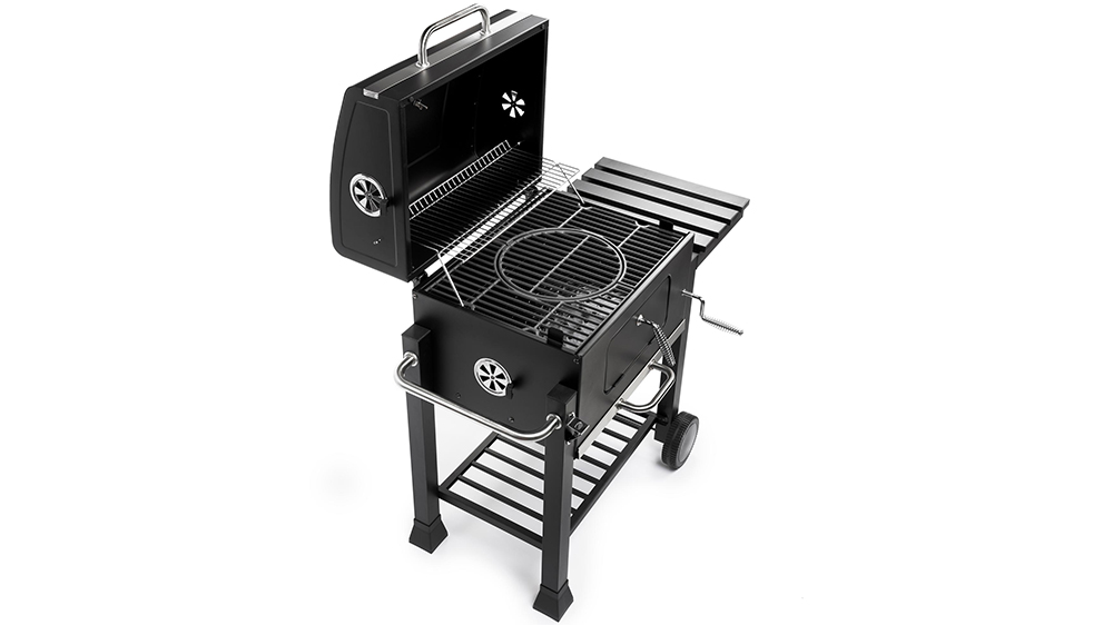 Gril na dřevěné uhlí Fieldmann FZG 1108 black_02