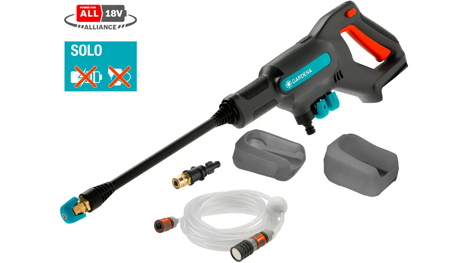 Akumul&aacute;torov&yacute; středotlak&yacute; čistič Gardena AquaClean 24/18V P4A