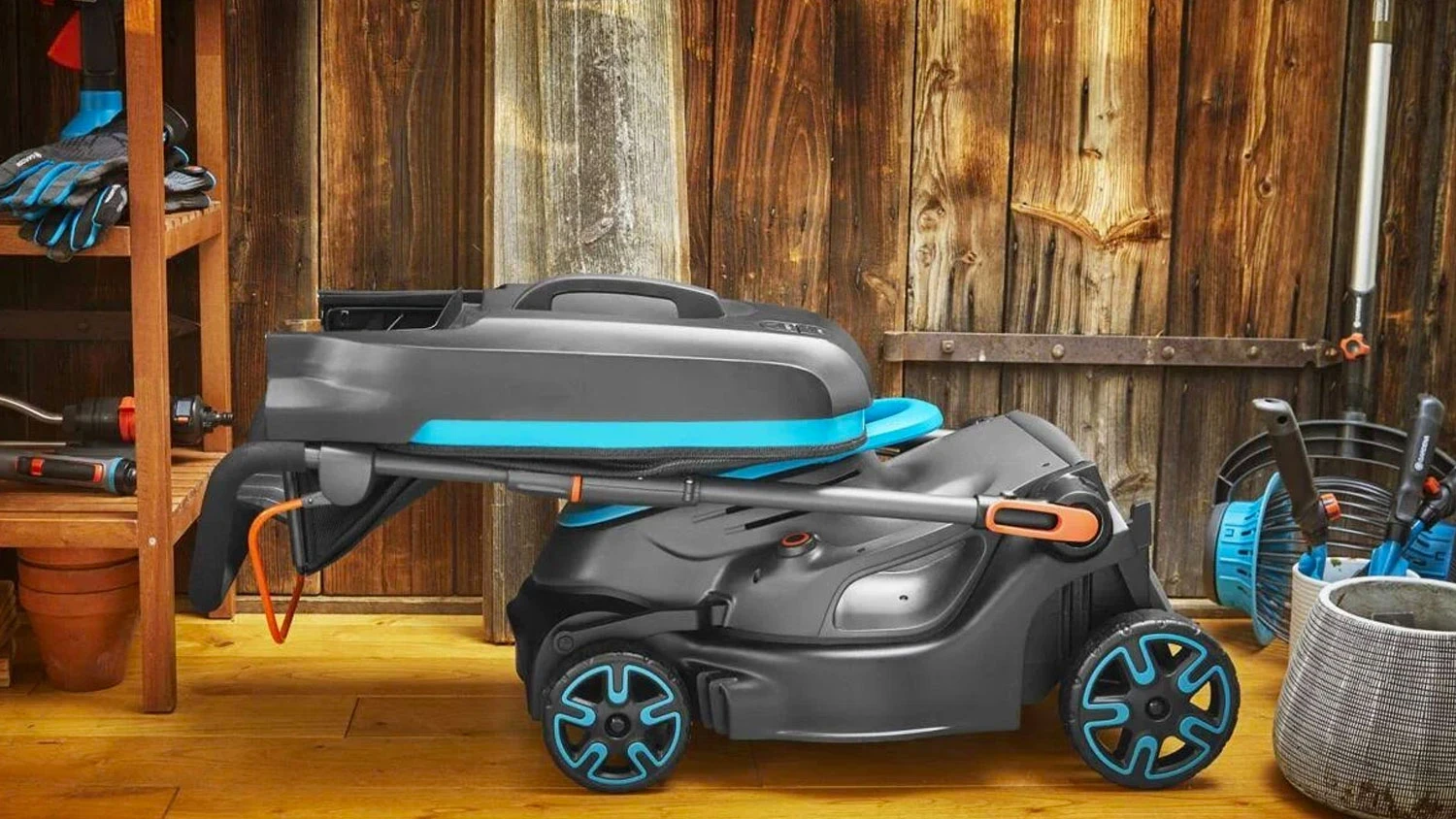 Kosačka elektrická Gardena.