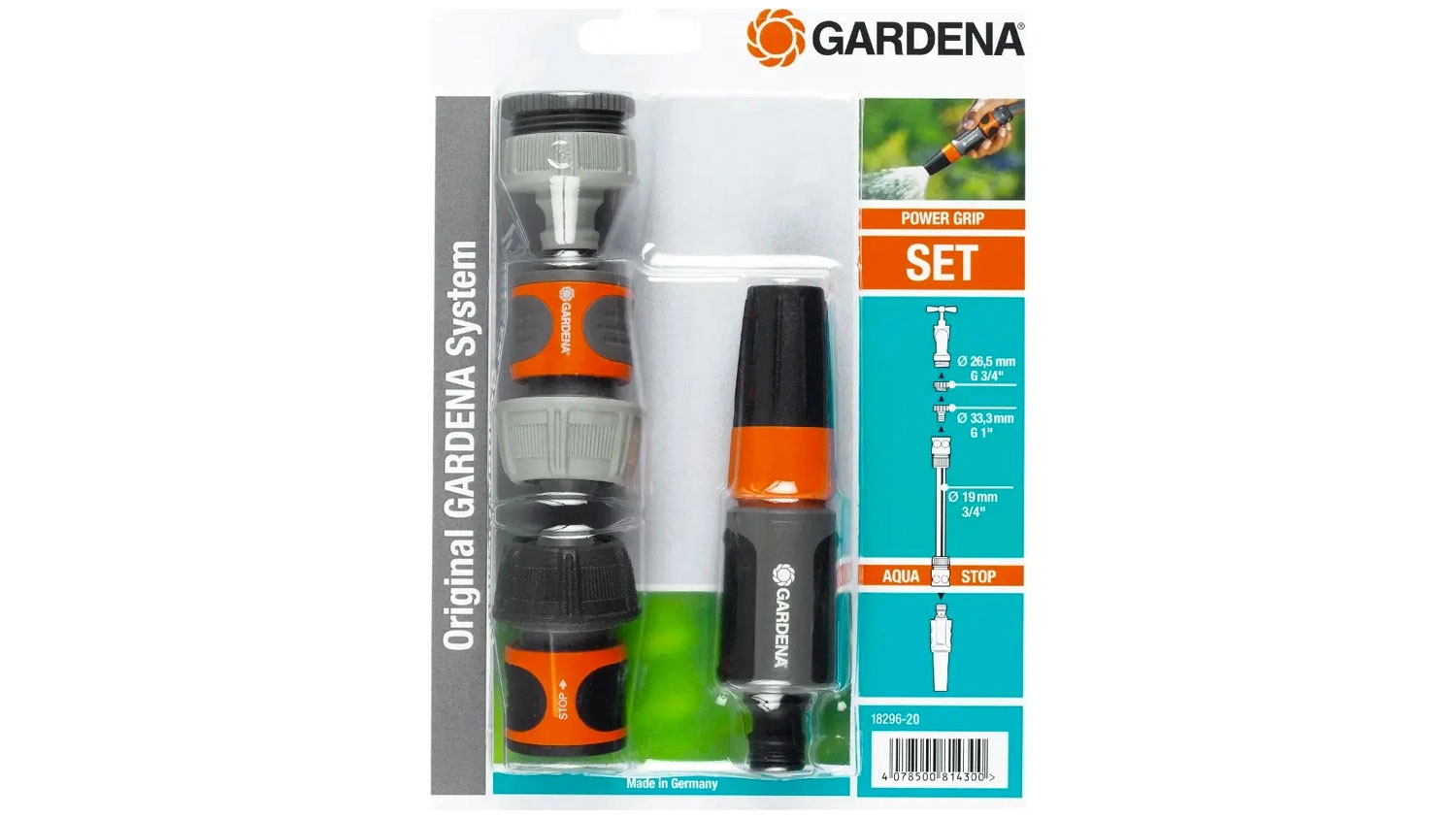 Z&aacute;kladn&aacute; sada na hadicu Gardena